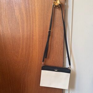 Kate Spade Black and White Shoulder Bag